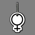 Zippy Pull Clip & Symbol For Female Tag